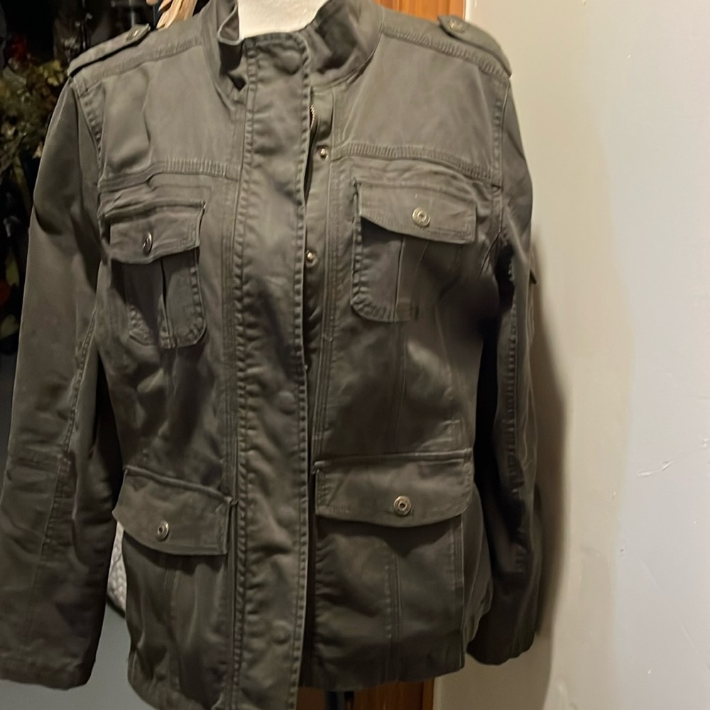 Kensie jeans utility jacket. Size large